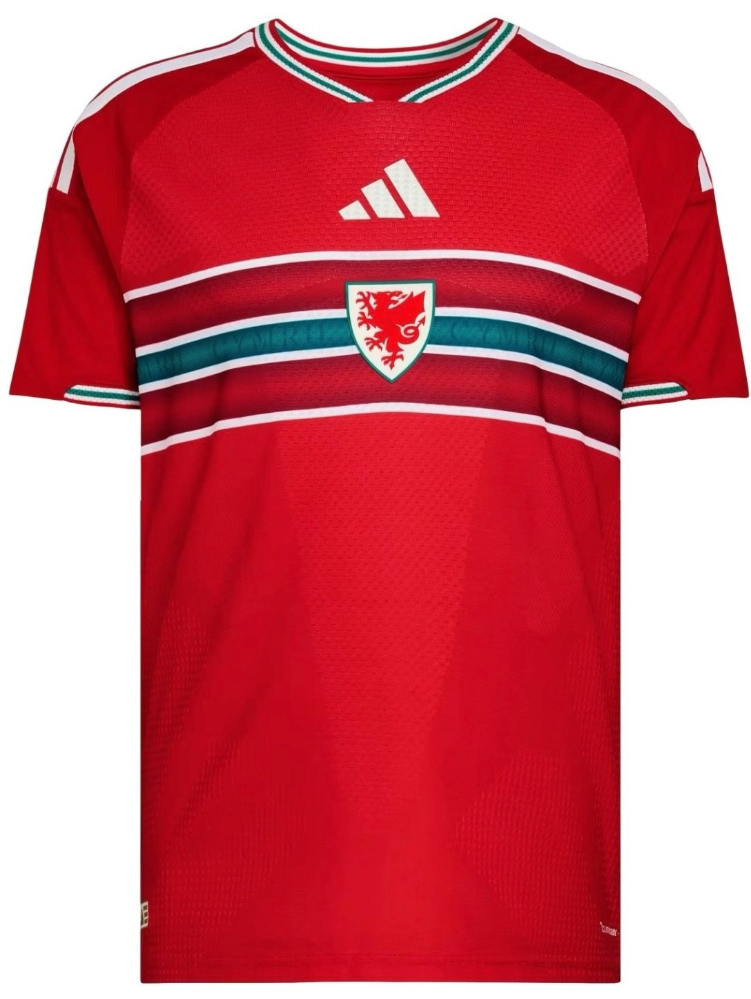 Camisa I Seleção do País de Gales 2026 Adidas oficial 